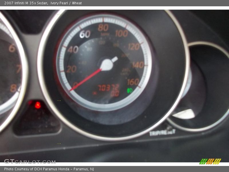 Ivory Pearl / Wheat 2007 Infiniti M 35x Sedan