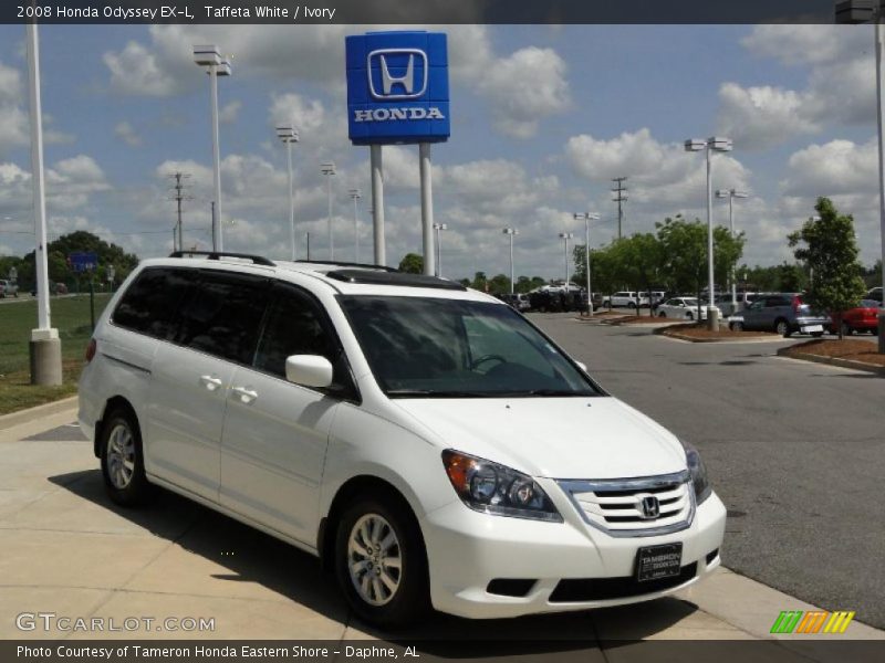 Taffeta White / Ivory 2008 Honda Odyssey EX-L