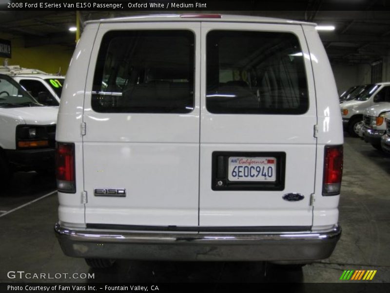 Oxford White / Medium Flint 2008 Ford E Series Van E150 Passenger