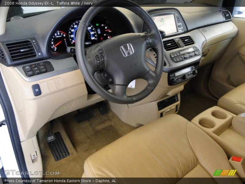 Taffeta White / Ivory 2008 Honda Odyssey EX-L