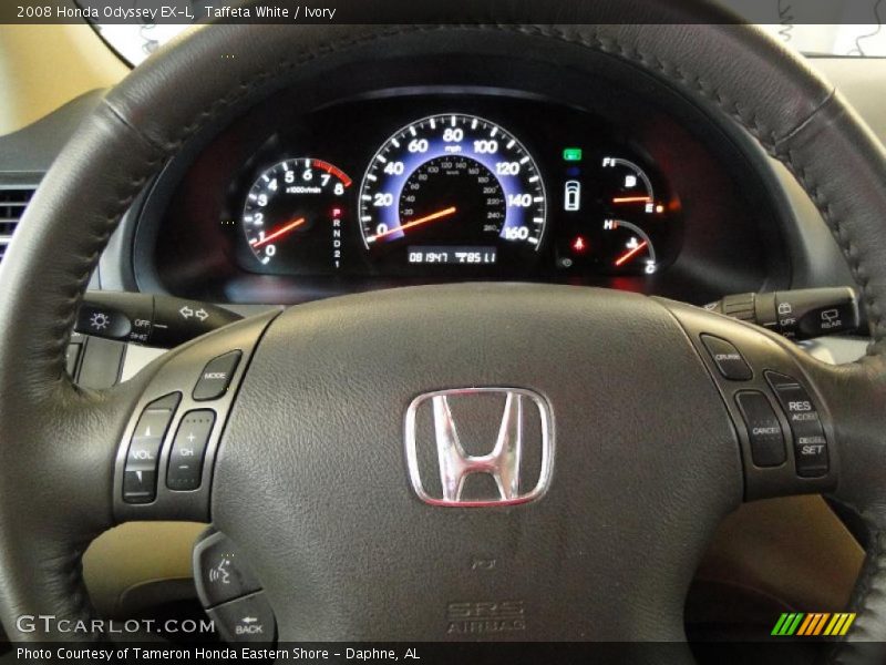 Taffeta White / Ivory 2008 Honda Odyssey EX-L