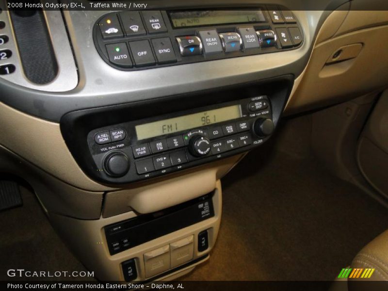 Taffeta White / Ivory 2008 Honda Odyssey EX-L