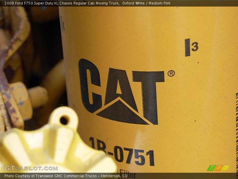  2008 F750 Super Duty XL Chassis Regular Cab Moving Truck Engine - 7.2 Liter Caterpillar C7 Turbo-Diesel Inline 6 Cylinder