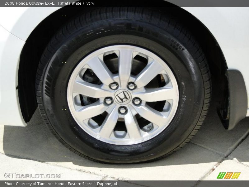 Taffeta White / Ivory 2008 Honda Odyssey EX-L