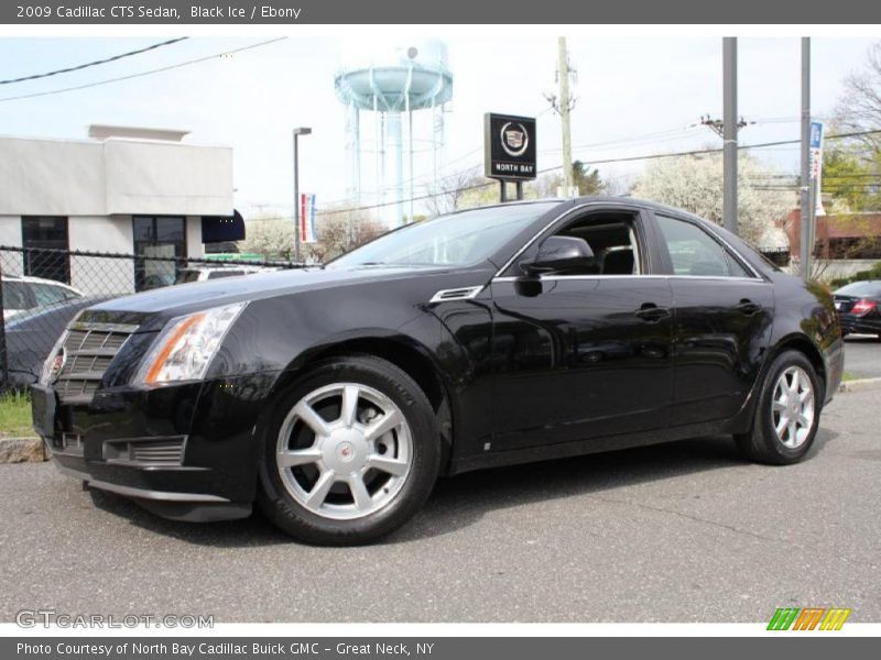 Black Ice / Ebony 2009 Cadillac CTS Sedan