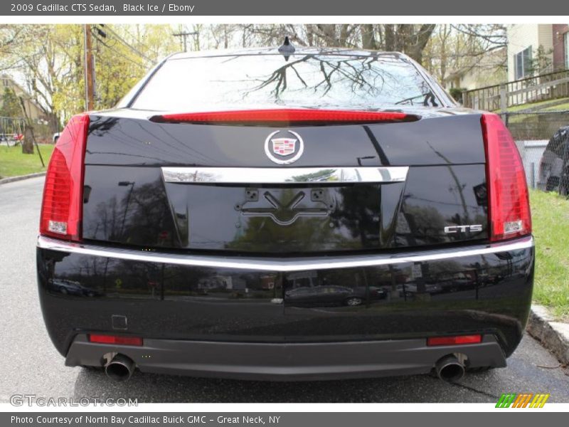 Black Ice / Ebony 2009 Cadillac CTS Sedan