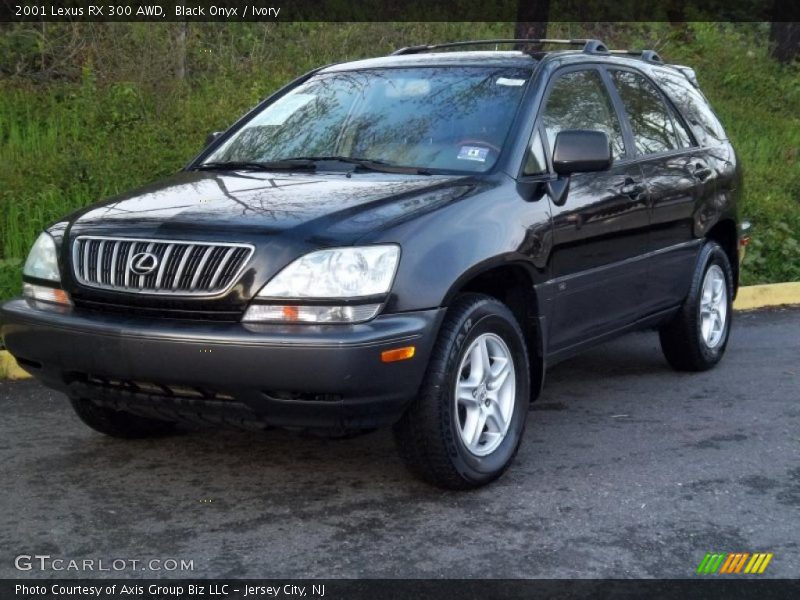 Black Onyx / Ivory 2001 Lexus RX 300 AWD