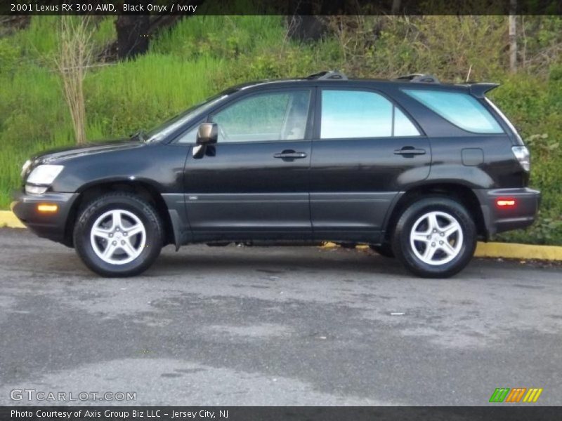 Black Onyx / Ivory 2001 Lexus RX 300 AWD