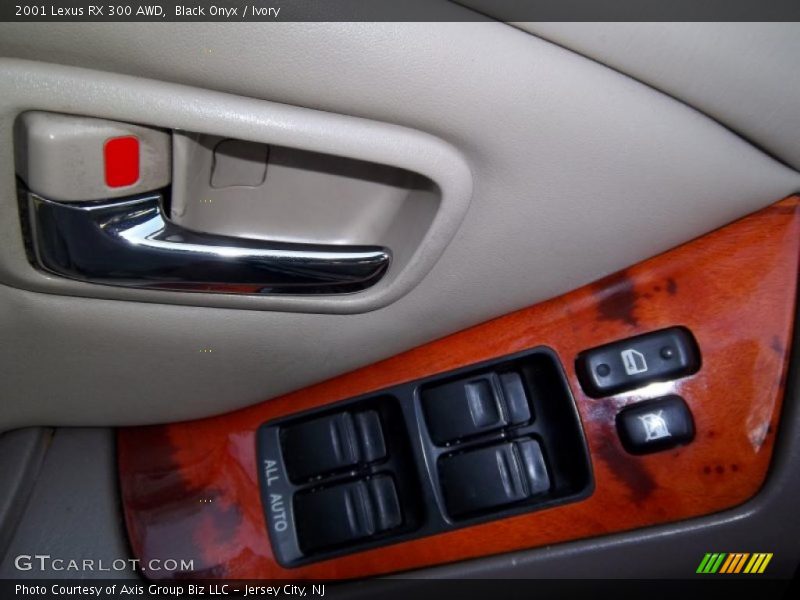 Black Onyx / Ivory 2001 Lexus RX 300 AWD