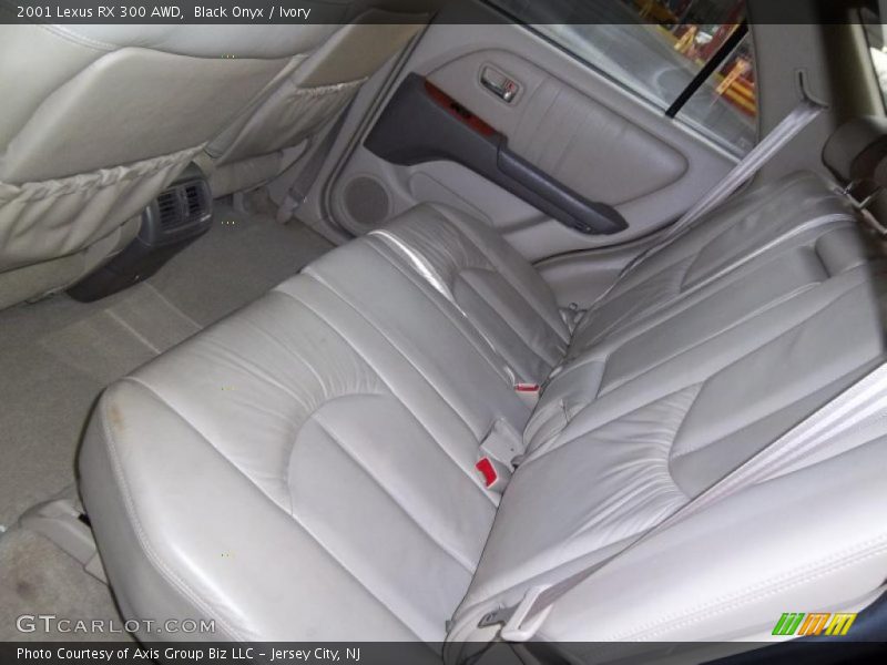 Black Onyx / Ivory 2001 Lexus RX 300 AWD