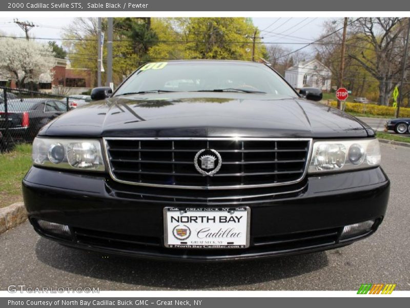 Sable Black / Pewter 2000 Cadillac Seville STS
