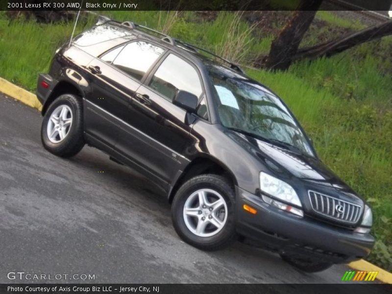 Black Onyx / Ivory 2001 Lexus RX 300 AWD