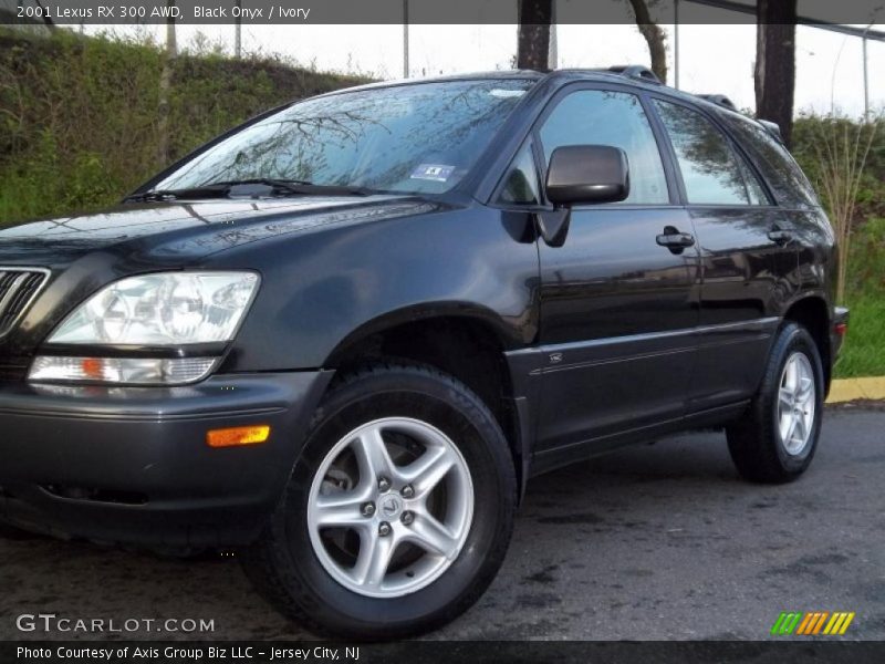 Black Onyx / Ivory 2001 Lexus RX 300 AWD