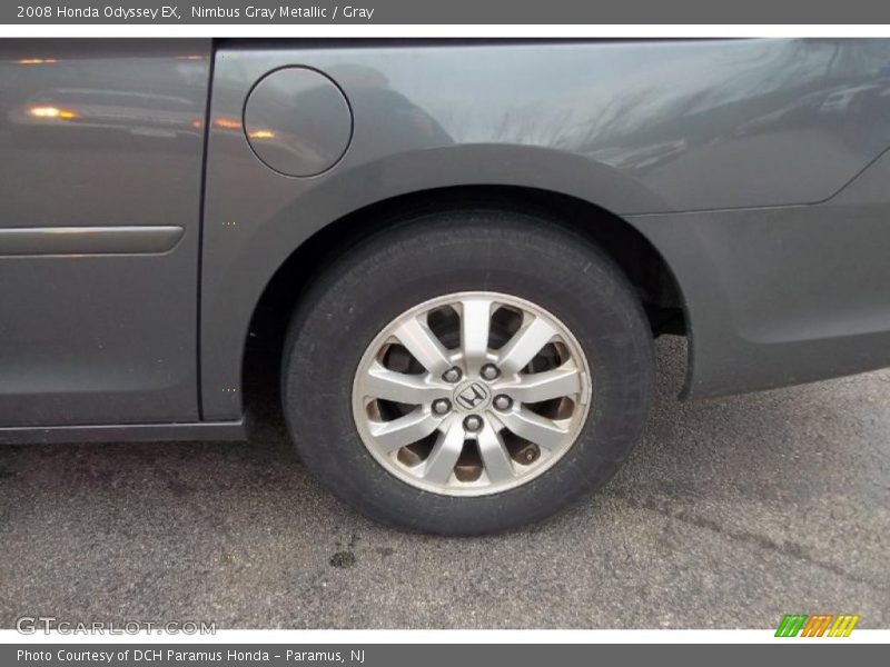 Nimbus Gray Metallic / Gray 2008 Honda Odyssey EX