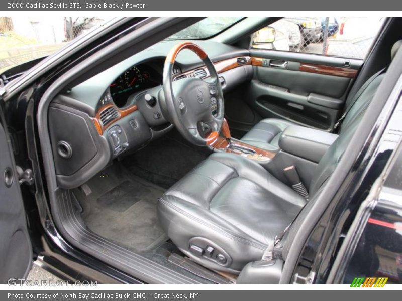 Pewter Interior - 2000 Seville STS 