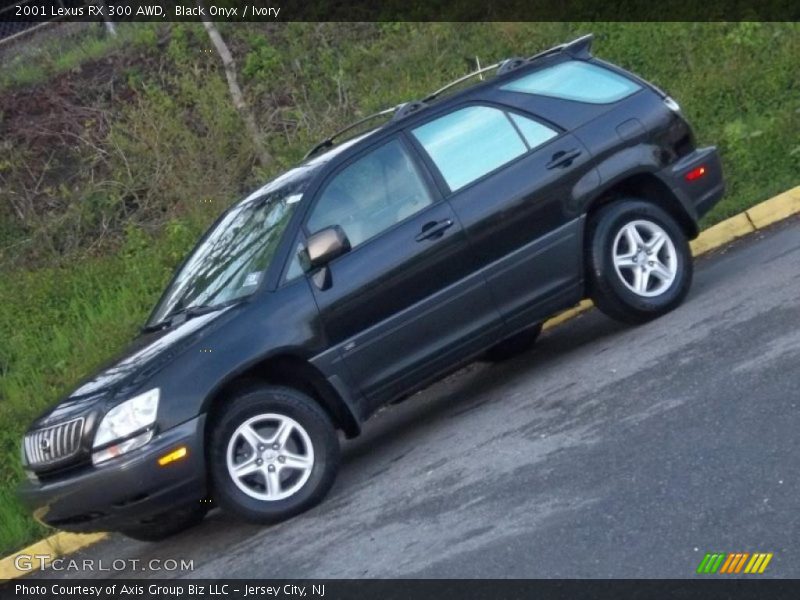 Black Onyx / Ivory 2001 Lexus RX 300 AWD