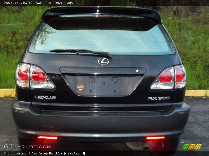 Black Onyx / Ivory 2001 Lexus RX 300 AWD