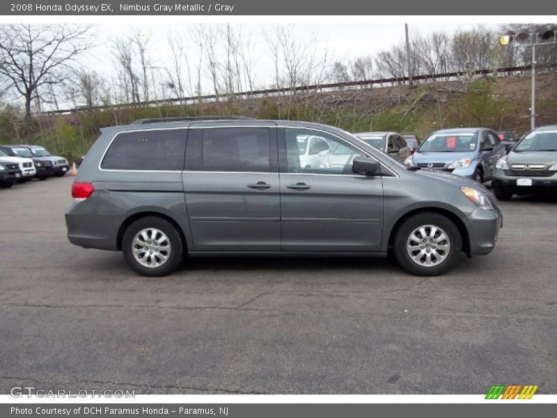 Nimbus Gray Metallic / Gray 2008 Honda Odyssey EX