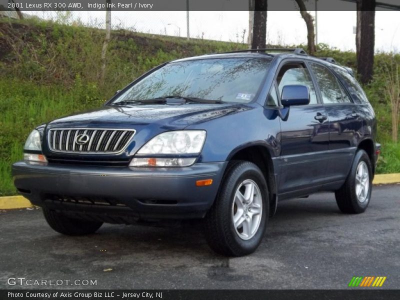 Indigo Ink Pearl / Ivory 2001 Lexus RX 300 AWD