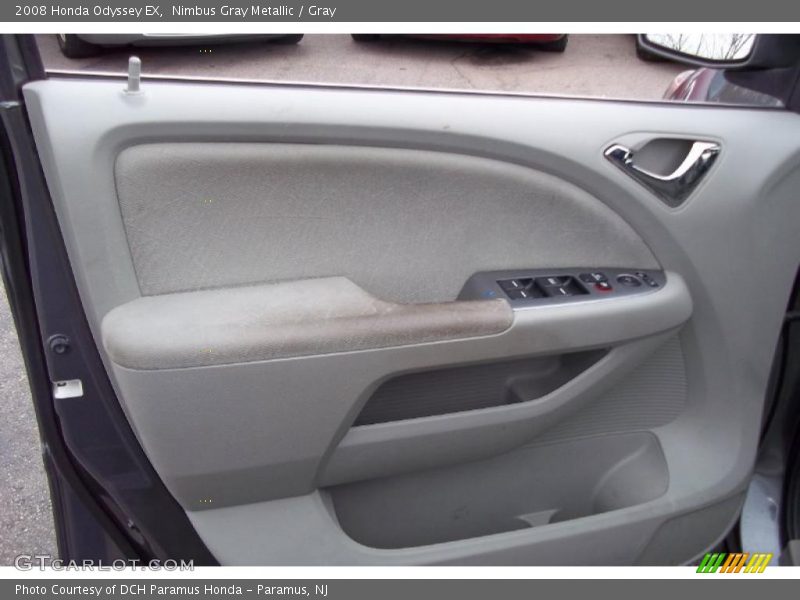 Nimbus Gray Metallic / Gray 2008 Honda Odyssey EX