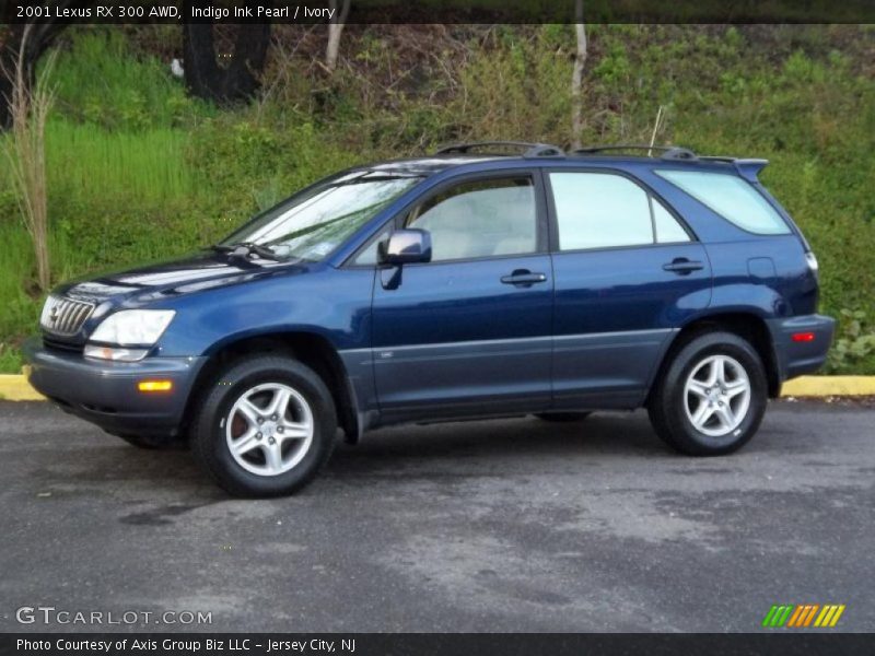 Indigo Ink Pearl / Ivory 2001 Lexus RX 300 AWD