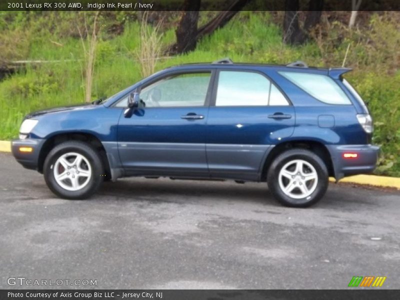 Indigo Ink Pearl / Ivory 2001 Lexus RX 300 AWD