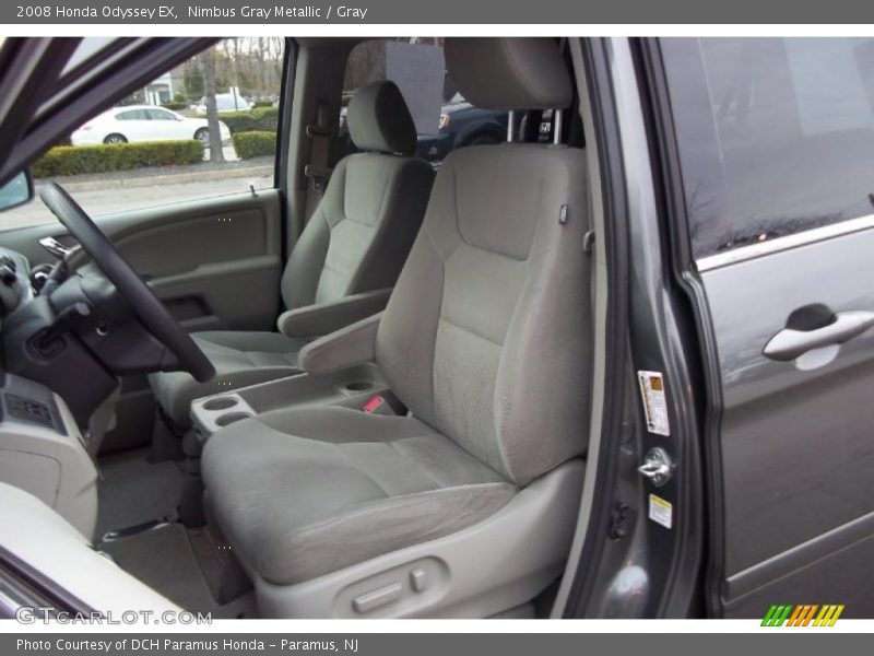 Nimbus Gray Metallic / Gray 2008 Honda Odyssey EX