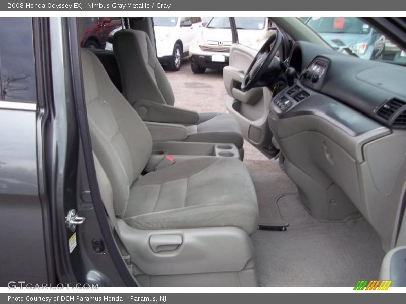 Nimbus Gray Metallic / Gray 2008 Honda Odyssey EX