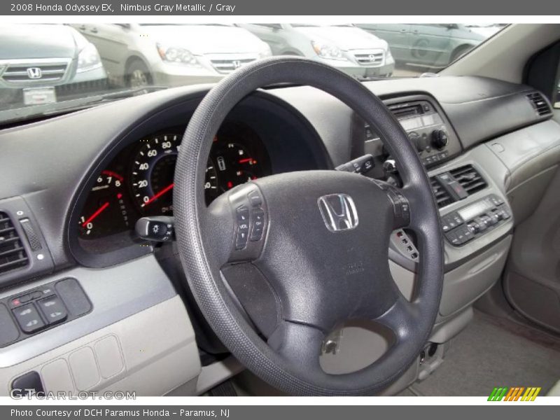 Nimbus Gray Metallic / Gray 2008 Honda Odyssey EX