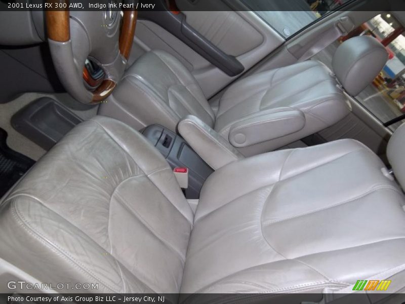 Indigo Ink Pearl / Ivory 2001 Lexus RX 300 AWD
