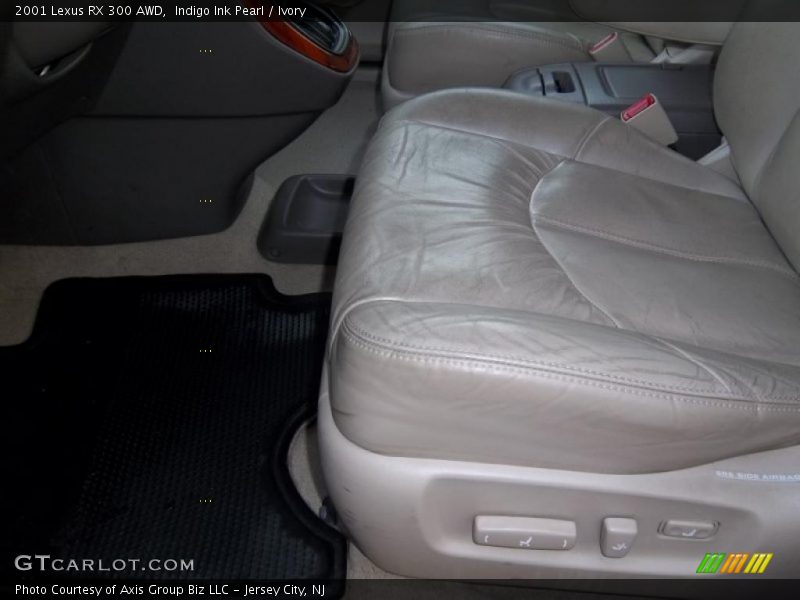 Indigo Ink Pearl / Ivory 2001 Lexus RX 300 AWD