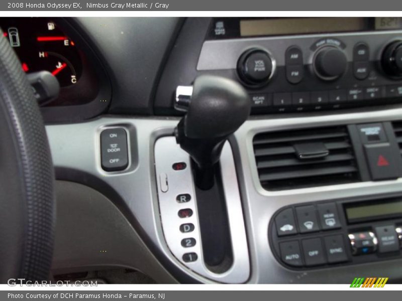 Nimbus Gray Metallic / Gray 2008 Honda Odyssey EX