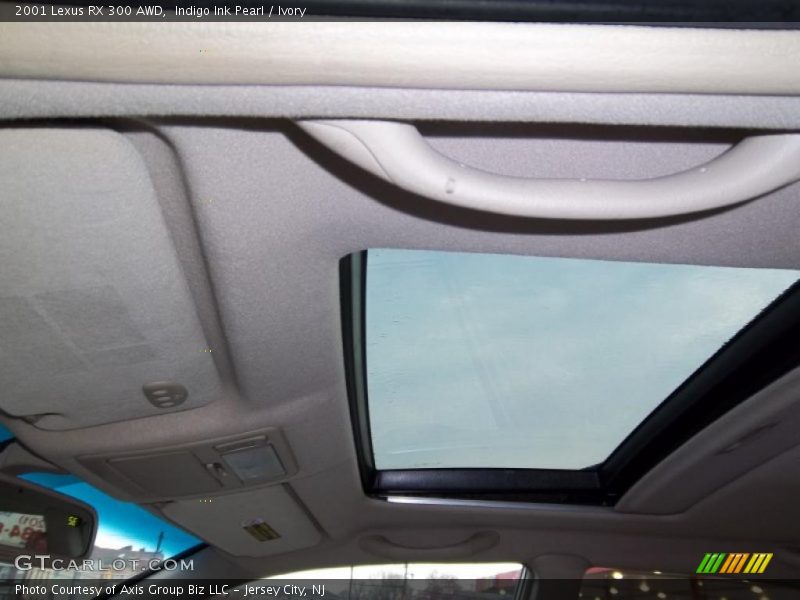 Indigo Ink Pearl / Ivory 2001 Lexus RX 300 AWD