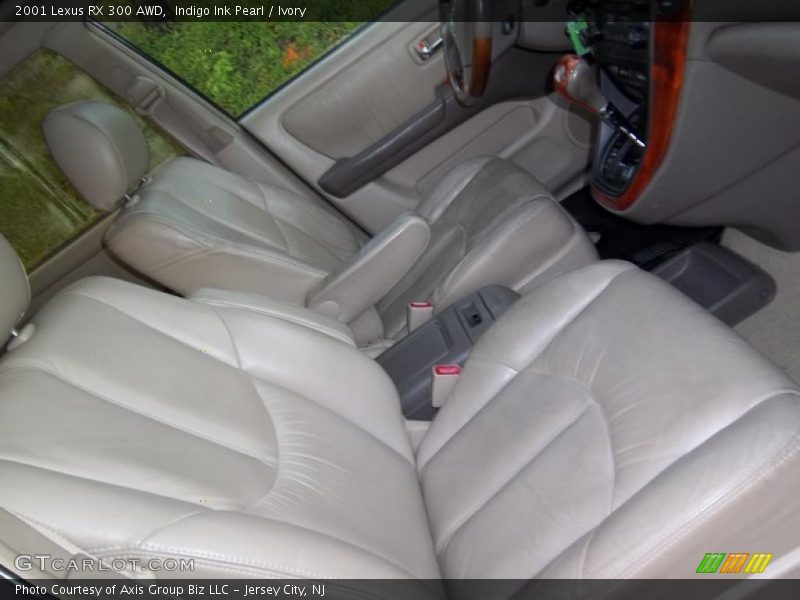 Indigo Ink Pearl / Ivory 2001 Lexus RX 300 AWD
