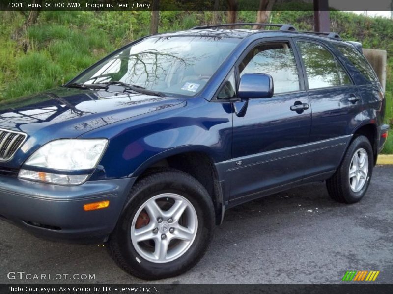 Indigo Ink Pearl / Ivory 2001 Lexus RX 300 AWD