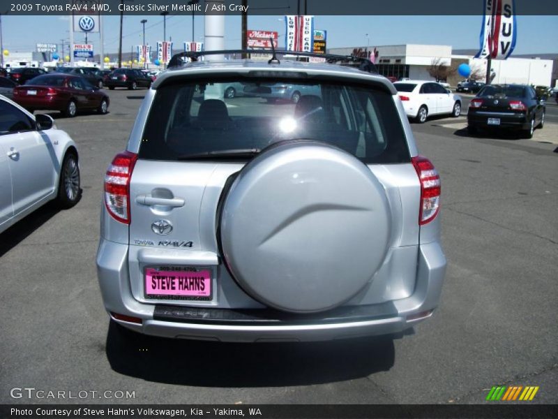 Classic Silver Metallic / Ash Gray 2009 Toyota RAV4 4WD