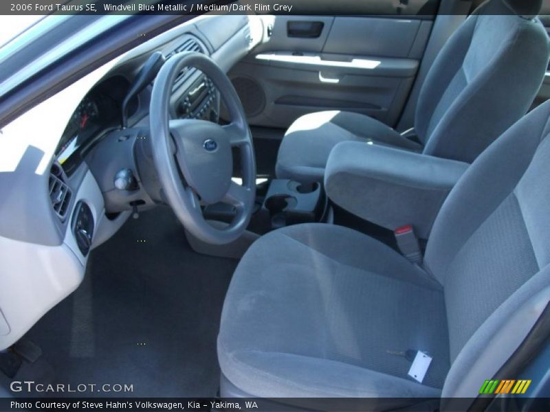 Windveil Blue Metallic / Medium/Dark Flint Grey 2006 Ford Taurus SE