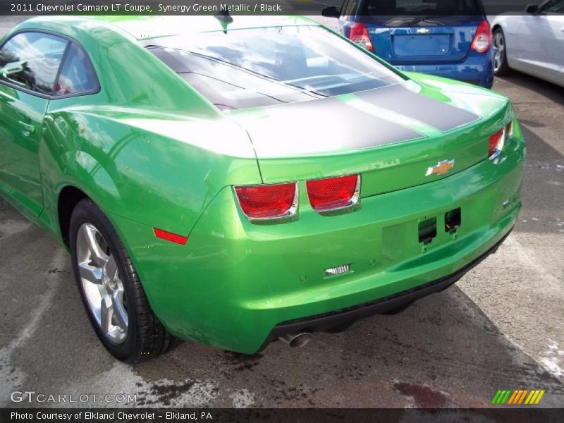 Synergy Green Metallic / Black 2011 Chevrolet Camaro LT Coupe