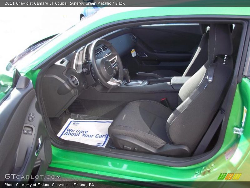  2011 Camaro LT Coupe Black Interior