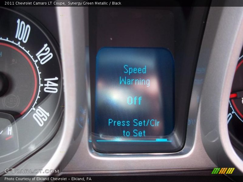 Synergy Green Metallic / Black 2011 Chevrolet Camaro LT Coupe