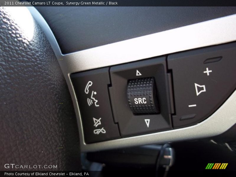 Controls of 2011 Camaro LT Coupe