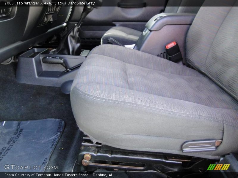 Black / Dark Slate Gray 2005 Jeep Wrangler X 4x4