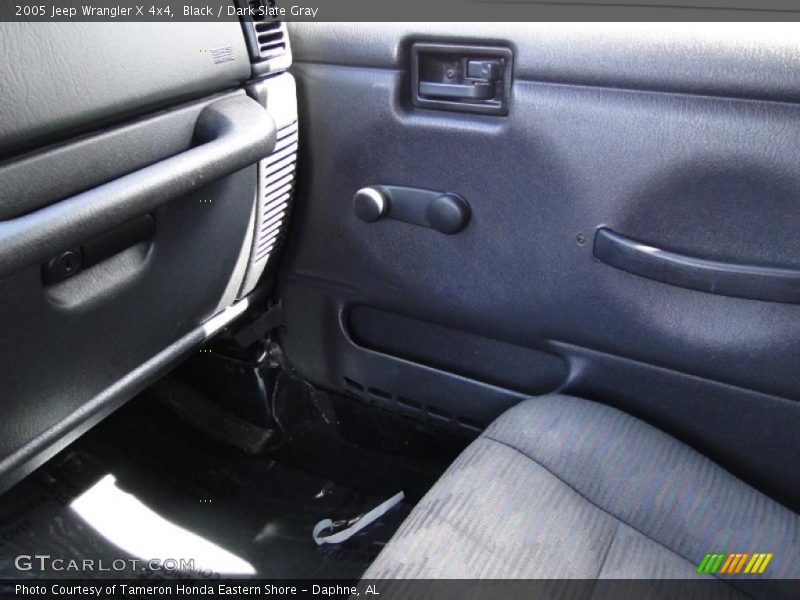 Black / Dark Slate Gray 2005 Jeep Wrangler X 4x4