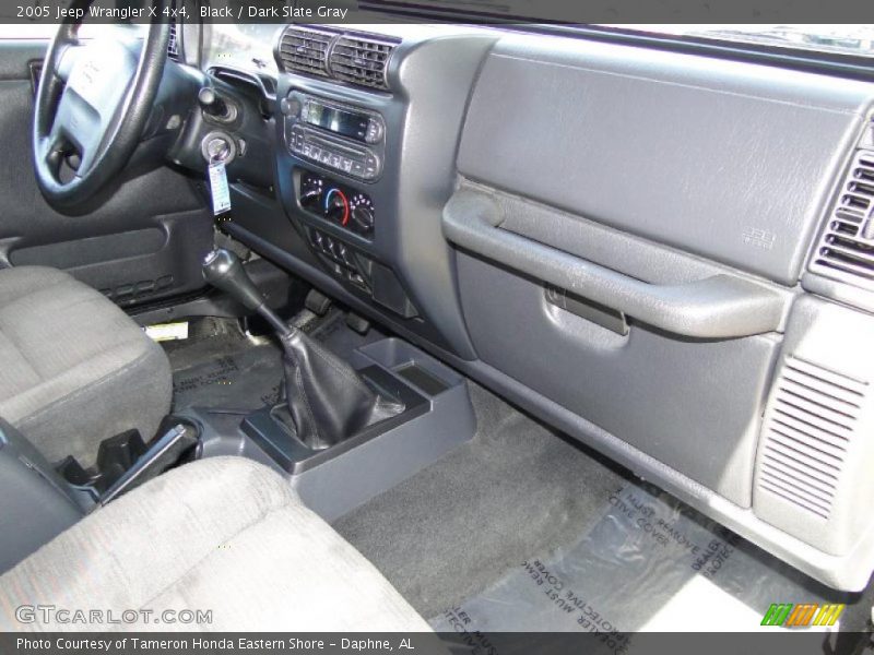 Black / Dark Slate Gray 2005 Jeep Wrangler X 4x4