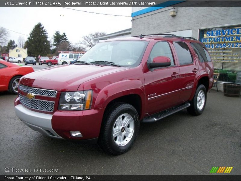 Red Jewel Tintcoat / Light Cashmere/Dark Cashmere 2011 Chevrolet Tahoe Z71 4x4