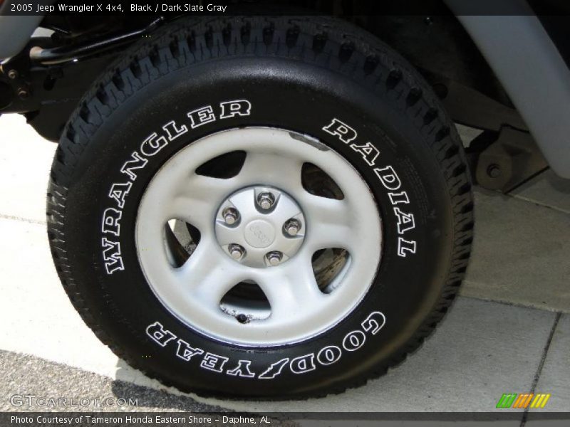 Black / Dark Slate Gray 2005 Jeep Wrangler X 4x4