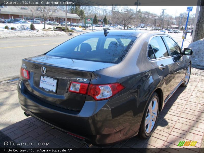 Grigio Metallic / Ebony 2010 Acura TSX Sedan