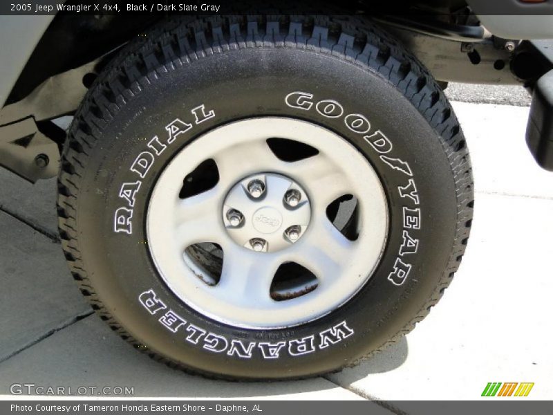 Black / Dark Slate Gray 2005 Jeep Wrangler X 4x4