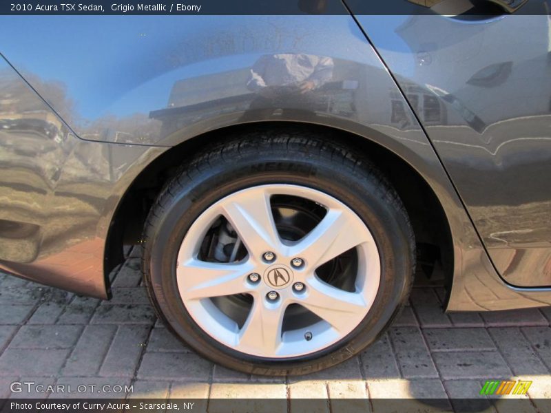 Grigio Metallic / Ebony 2010 Acura TSX Sedan