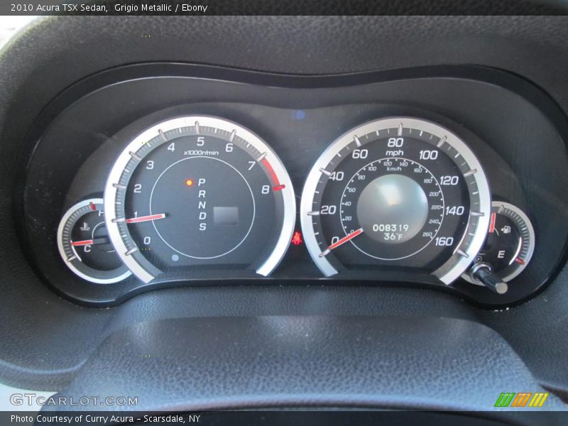 Grigio Metallic / Ebony 2010 Acura TSX Sedan